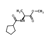 CAS#: 457629-18-4, Methyl N-(Cyclopentylcarbonyl)-L-Alaninate