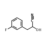 CAS#: 458528-62-6, 3-(3-Fluorophenyl)-2-Hydroxypropanenitrile