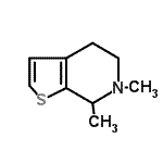 CAS#: 45859-46-9, 6,7-Dimethyl-4,5,6,7-Tetrahydrothieno[2,3-c]Pyridine