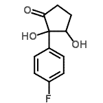 CAS#: 459174-01-7, 2-(4-Fluorophenyl)-2,3-Dihydroxycyclopentanone