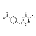 CAS#: 459180-96-2, 4-[(5-Hydroxy-6-Methyl-1,2,4-Triazin-3-Yl)Amino]Benzoic Acid