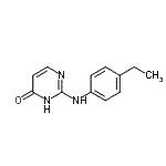 CAS#: 459196-65-7, 2-[(4-Ethylphenyl)Amino]-4(1H)-Pyrimidinone