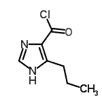 CAS#: 459432-76-9, 5-Propyl-1H-Imidazole-4-Carbonyl Chloride