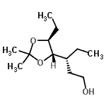 CAS#: 460077-02-5, (1S)-3,4-Dideoxy-3-Ethyl-1-C-Ethyl-1,2-O-Isopropylidene-D-Threo-Pentitol