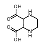 CAS#: 46027-28-5, 2,3-Piperazinedicarboxylic Acid
