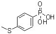 CAS 登录号：46061-42-1， [4-(甲硫基)苯基]膦酸
