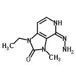 CAS#: 460739-76-8, 1-Ethyl-4-Hydrazino-3-Methyl-1,3-Dihydro-2H-Imidazo[4,5-c]Pyridin-2-One