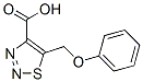 CAS#: 4609-51-2, 5-(Phenoxymethyl)Thiadiazole-4-Carboxylic Acid