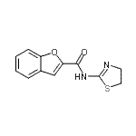 CAS#: 461411-49-4, N-(4,5-Dihydro-1,3-Thiazol-2-Yl)-1-Benzofuran-2-Carboxamide