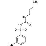 CAS#: 4618-41-1, 3-Amino-N-(Butylcarbamoyl)Benzenesulfonamide