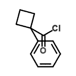 CAS 登录号：4620-67-1， 1-苯基环丁烷羰基氯化物