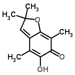 CAS#: 462091-99-2, 5-Hydroxy-2,2,4,7-Tetramethyl-1-Benzofuran-6(2H)-One