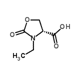 CAS#: 462100-59-0, (4R)-3-Ethyl-2-Oxo-1,3-Oxazolidine-4-Carboxylic Acid