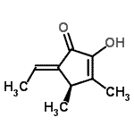 CAS#: 462116-79-6, (4R,5E)-5-Ethylidene-2-Hydroxy-3,4-Dimethyl-2-Cyclopenten-1-One