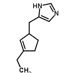 CAS#: 462118-27-0, 5-[(3-Ethyl-2-Cyclopenten-1-Yl)Methyl]-1H-Imidazole