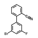 CAS#: 462652-01-3, 3'-Bromo-5'-Fluoro-2-Biphenylcarbonitrile