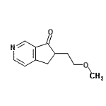CAS#: 463303-95-9, 6-(2-Methoxyethyl)-5,6-Dihydro-7H-Cyclopenta[c]Pyridin-7-One