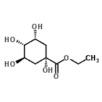 CAS#: 463325-95-3, Ethyl (1S,3R,4S,5R)-1,3,4,5-Tetrahydroxycyclohexanecarboxylate