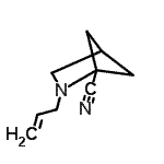 CAS 登录号：463961-51-5， 2-烯丙基-2-氮杂双环[2.1.1]己烷-1-甲腈