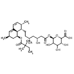 CAS#: 463962-56-3, 1-O-[(3R,5R)-7-{(1S,2S,6R,8S,8aR)-8-[(2,2-Dimethylbutanoyl)oxy]-2,6-dimethyl-1,2,6,7,8,8a-hexahydro-1-naphthalenyl}-3,5-dihydroxyheptanoyl]-beta-L-glycero-hexopyranuronic acid