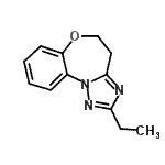 CAS#: 464201-63-6, 2-Ethyl-4,5-Dihydro[1,2,4]Triazolo[5,1-d][1,5]Benzoxazepine