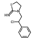 CAS#: 46425-47-2, 3-(2-Chloro-2-Phenylethyl)-1,3-Thiazolidin-2-Imine