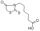 CAS 登录号：4649-06-3， 6-(4-氧代-2-硫代-噻唑烷-3-基)-己酸