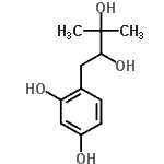 CAS#: 464920-07-8, 4-(2,3-Dihydroxy-3-Methylbutyl)-1,3-Benzenediol
