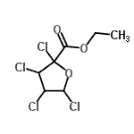 CAS#: 465-77-0, Ethyl 2,3,4,5-Tetrachlorotetrahydro-2-Furancarboxylate