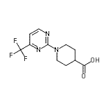 CAS#: 465514-39-0, 1-[4-(Trifluoromethyl)-2-Pyrimidinyl]-4-Piperidinecarboxylic Acid