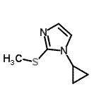 CAS#: 465531-31-1, 1-Cyclopropyl-2-(Methylsulfanyl)-1H-Imidazole