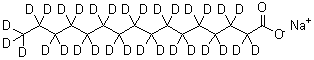 CAS 登录号：467235-83-2， 十六烷酸-D31 钠盐
