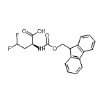 CAS#: 467442-21-3, (2S)-2-{[(9H-Fluoren-9-ylmethoxy)carbonyl]amino}-4,4-difluorobutanoic acid