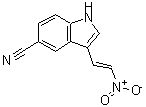 CAS 登录号：467451-64-5， 3-[(E)-2-硝基乙烯基]-1H-吲哚-5-甲腈