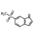 CAS#: 467461-40-1, 6-(Methylsulfonyl)-1H-Indole