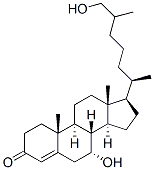 CAS#: 4675-38-1, 7 alpha,26-Dihydroxy-4-Cholesten-3-One