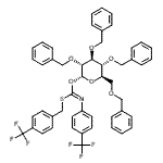 CAS#: 468095-63-8, 2,3,4,6-Tetra-O-Benzyl-1-O-[(Z)-{[4-(Trifluoromethyl)Benzyl]Sulfanyl}{[4-(Trifluoromethyl)Phenyl]Imino}Methyl]-alpha-D-Glucopyranose