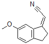 CAS#: 468104-14-5, (2Z)-(2,3-Dihydro-6-Methoxy-1H-Inden-1-Ylidene)-Acetonitrile