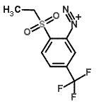 CAS#: 46811-46-5, 2-(Ethylsulfonyl)-5-(Trifluoromethyl)Benzenediazonium