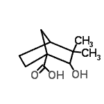 CAS#: 469-73-8, 2-Hydroxy-3,3-Dimethylbicyclo[2.2.1]Heptane-1-Carboxylic Acid