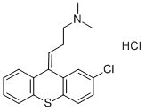 CAS 登录号：4695-61-8， 2-氯-9-(3-二甲基氨基亚丙基)噻吨