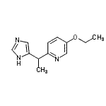 CAS#: 469863-98-7, 5-Ethoxy-2-[1-(1H-Imidazol-5-Yl)Ethyl]Pyridine