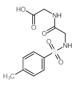 CAS#: 4703-34-8, ({[(4-Methylphenyl)Sulfonyl]Amino}Acetyl)Amino]Acetic Acid