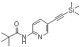 CAS#: 470463-43-5, 2,2-Dimethyl-N-{5-[(Trimethylsilyl)Ethynyl]-2-Pyridinyl}Propanamide