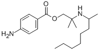 CAS#: 4706-15-4, 4-Aminobenzoic Acid 2-Methyl-2-[(1-Methylheptyl)Amino]Propyl Ester