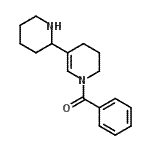 CAS#: 47077-87-2, Phenyl[5-(2-Piperidinyl)-3,4-Dihydro-1(2H)-Pyridinyl]Methanone