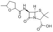 CAS#: 47219-50-1, (2S-(2-alpha,5- alpha,6-beta))-3,3-Dimethyl-7-Oxo-6-(((Tetrahydro-5-Methyl-2-Furanyl)Carbonyl)Amino)-4-Thia-1-Azabicyclo(3.2.0)Heptane-2-Carboxylic Acid