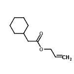 CAS#: 4728-82-9, Allyl Cyclohexylacetate
