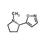 CAS 登录号：472960-17-1， 5-[(2S)-1-甲基-2-吡咯烷基]-1,2-恶唑
