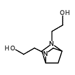 CAS#: 473402-23-2, 2,2'-(2,5-Diazabicyclo[2.2.1]Heptane-2,5-Diyl)Diethanol